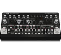 Behringer TD-3-BK Analog Bass Line Synthesizer with VCO, VCF, 16-Step Sequencer, Distortion Effects and 16-Voice Poly Chain