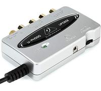 Behringer U-PHONE UFO202 Audiophile USB/Audio Interface with Built-in Phono Preamp for Digitalizing Your Tapes and Vinyl Records