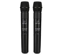 Behringer ULTRALINK ULM202USB High-Performance 2.4 GHz Digital Wireless System with 2 Handheld Microphones and Dual-Mode USB Receiver