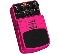 Behringer UM300 Ultra Metal Distortion Effects Guitar Pedal, Pink