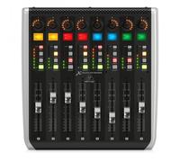 Behringer X-TOUCH EXTENDER X-TOUCH EXTENDER with 8 Touch-Sensitive Motor Faders, LCD Scribble Strips, USB Hub and Ethernet/USB Interfaces