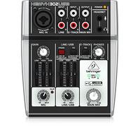 Behringer XENYX 302USB Premium 5-Input Mixer with XENYX Mic Preamp and USB/Audio Interface, Compatible with PC and Mac