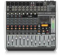Behringer Xenyx Qx 1222 Usb 16-Input 2 / 2-Bus Mixer With Mic Preamps And Compressors, Klark Teknik Multi-Fx Processor, Wireless