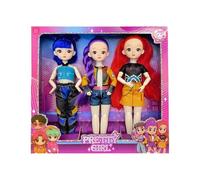 BEIBEINOYA 3PCS 2026 K-Pop Girl Group Figures With Music Lights Merch Toys, K Pop Movie Fans Collectible Toy Model Suitable For Desktop Decoration Collection Christmas And Birthday Gifts