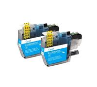 BEIBEINOYA Ink Cartridge LC3619 LC3619XL Compatible With MFC-J2330DW MFC-J2730DW MFC-J3530DW MFC-J3930DW(2PCS CYAN)