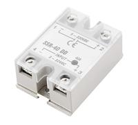 BEIBEINOYA SSR-40 Solid State Relay, 40A DC Module Load 5-220V for Industrial Automation Process