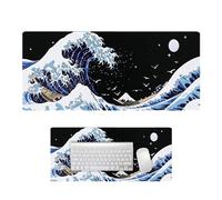 BEIBXHQQ 1 Piece Gaming Mouse Pad, Large Gaming Desk Pad, Large Mouse Pad, Desk Gaming Accessories, Washable Keyboard Pad, Suitable for Home, Office and Other Places