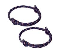 BEIBXHQQ 2 pieces surfer braided bracelets, men's surfer bracelets, adult swim bracelets, surfer bracelets for women, braided bracelets, surfing bracelets