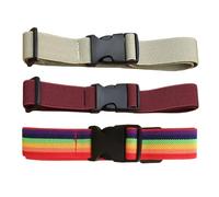 BEIBXHQQ 3-Piece Children's Belts - Adjustable, Elastic, Buckle, Military & Camping, Daily Wear & Parties