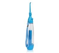 BeiClean Portable Water Flosser Non-Electric Cordless Budget Water Flosser with Manual Air Pressure Simple Operation Teeth Cleaner for e Blue