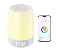 BEIDOQIXIN Baby White Noise Sound Machine,Kids & Adults for Sleeping Brown Noise Machine,Baby Night Light Suitable for Girls & Boys Bedroom Color Changing，Alarm Clock and Time,Timer Function
