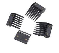 BEIEM 4 Attachment Comb Set for with Metal Backed Cutting Guide 3mm 6mm 9mm 12mm