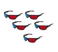 BEIEM 5x Red and Blue Anaglyph Dimensional 3D VISION Glasses For TV Game DVD