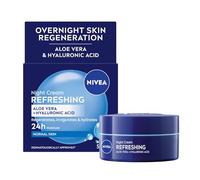 NIVEA Moisturising Night Cream (50ml), 24 Hour Overnight Moisturising Cream for Normal Skin, With Pro Vitamin B5 and Vitamin E for Enhanced Skin Care at Night