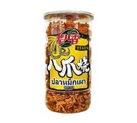 BEIERXIANG Octopus Shaped Crackers Crab Roe & Seaweed Flavour 200g