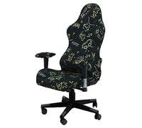 Beieyosu Gaming Chair Covers, with Armrest Cover Computer Chair Slipcovers Stretchable Elastic Machine Washable of Computer Video Game Office Chair Cover(E)