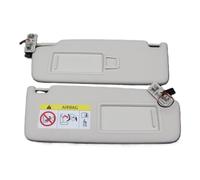 Beige 1 Pair Car Interior Sun Visor Panel With Makeup Mirror Front Windscreen Sun Shade For Golf 8 MK8 2020-2025 Spare Parts