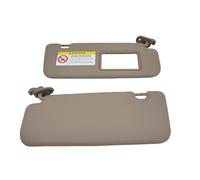 Beige 1 Pair Sun Visor Panel Interior Roof Sunshield Shade Board For Hyundai Accent For Verna 2011-2015 Auto Parts
