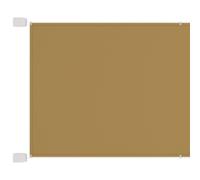 vidaXL Vertical Awning Beige 140x1000 cm Oxford Fabric