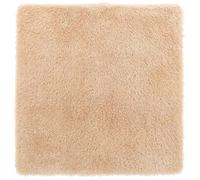 (beige, 160 x 160 cm/square) vidaXL Shaggy Rug High Pile NAVARRA Dusty Pink 200x200 cm Polyester Area Rug