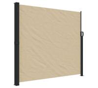 (beige, 180 x 300 cm) vidaXL Retractable Side Awning Outdoor Privacy Screen Balcony Sunshade Shelter