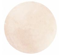 Rug HUARTE Short Pile Soft and Washable Beige Ø 200 cm