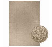 Vidaxl Rug Zizur Beige 200X290 Cm Jute Look Indoor And Outdoor