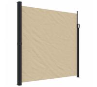 (beige, 200 x 600 cm) vidaXL Retractable Side Awning Outdoor Privacy Screen Balcony Sunshade Shelter