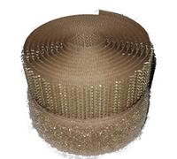 Beige 20mm Sew-on Hook & Loop Tape Alfatex® Brand supplied by the Velcro Companies - Various Lengths (Length 3m)