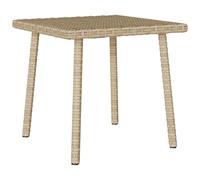 Garden Coffee Table Rectangular Poly Rattan Patio Table vidaXL
