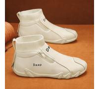 (beige, 44) Men's shoes 2025 new high-top shoes tooling shoes men's trend versatile non-slip foreign trade 45-47 can be determined
