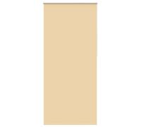vidaXL Roller Blind Blackout 84.4x230cm Beige Window Curtain Shade Sunscreen