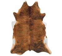 Beige Anti-Slip Luxurious Modern Cowhide Abstract Rug Easy To Clean Living Room And Bedroom-190Cm X 240Cm