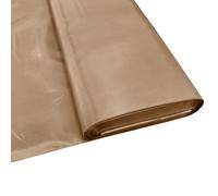 Beige Anti Static Polyester Lining Fabric 5 Metres (500cm), 148 cm Wide Lightweight Dressmaking Material for Dresses, Jackets, Coats, Suits & Saris