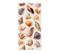 Beige Beach towel, Beach Towel for Adults 100x200cm, Microfibre Bath Towels Compact Lightweight, Travel Towels Quick Dry Sand Free, Beaches Essentials Accessories Vacation, Gifts for Women Men -5460