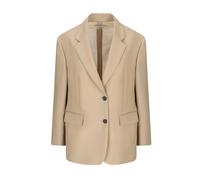 Beige Blazer Tailored Fit Classic Lapels - female - Prada - Blazers - Beige - S - Jackets S