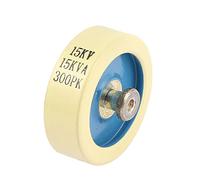Beige Blue 300PK 15KV Ceramic Door Knob HV High Voltage Capacitor(Beige Blue 300PK 15KV Keramik-Türknopf HV-Hochspannungskondensator Components Component