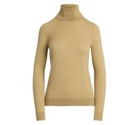 Beige Brown Turtleneck Jumper - female - Ralph Lauren - Turtlenecks - Beige - M - Knitwear M
