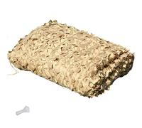Beige Camo Netting,Army Camouflage Netting,Lightweight Camping Camo Net,Garden Sunscreen Nets, 1.5x5m 2x6m 3x8m 4x7m 5x8m 6x9m 10x10m For Hunting,Decoration,Shooting(9.5x12m)