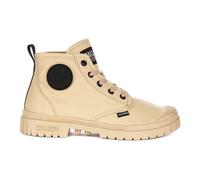 Beige Canvas Urban Ankle Boots - male - Palladium - Lace-up Boots - Beige - 10 1/2 UK - Shoes 10 1/2 UK