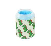 Beige Cartoon Sunglasses Dinosaur Silhouette Reusable Dog Foot Washer with Soft Massage Brush Pets Supplies and Accessories for Small Medium Dogs & Cat Breeds accessories para perros