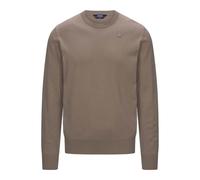Beige Cotton Jumper Sebastien - male - K-Way - Round-neck Knitwear - Beige - S - Knitwear S