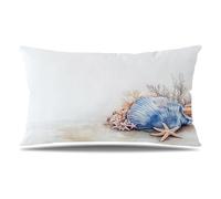 Beige Cushion Covers 60cm x 90cm Set of 1, Velvet Rectangle Decorative Pillows Shell Double Sided Printing Sofa Cushions with Invisible Zipper, Couch Bedroom Car Autumn Decor Gifts for Women Q9-544