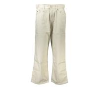 Beige Denim Jeans Betsy Mid Rise - female - Tommy Hilfiger - Wide Jeans - Beige - W26 L28 - Jeans W26 L28