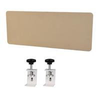 Beige Desk Privacy Divider - 24 Inch Under Desk Privacy Panel for Commercial Use & Students - Effective Space Separation Solution