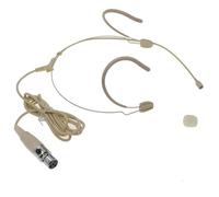 Beige DH28 Strong Ear Hanging Headset Vocal Condenser Microphone with TA4F Mini 4Pin for Shure BLX GLX ULX SLX UR4D BeltPack Transmitter System