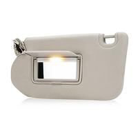 Beige Driver Left Side Sun Visor Replacement Compatible with Nissan Pathfinder 2013-2018, Infiniti QX60 2014-2017, Infiniti JX35 2013 Replace 96401-9PB0A