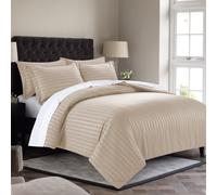 (BEIGE - DUVET COVER, KING (230x220 CM)) Bed Linen Summer Duvet Cover Uk With Pillow Case Single Double King Duvet Cover