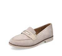 Beige Elasticated Shoes for Women | Rieker 45301-60 Women's