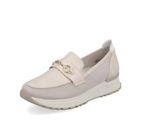 Beige Elasticated Shoes for Women | Rieker N7455-60